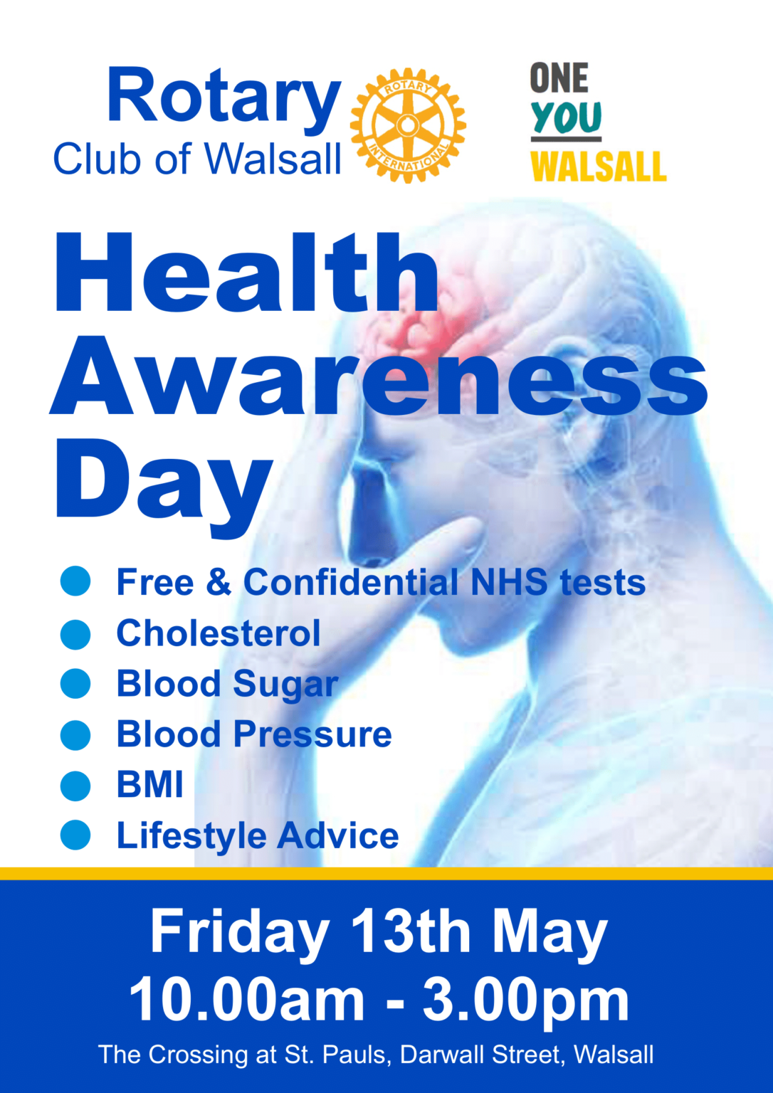 Health Awareness Day 2022 – Walsall Rotary Club